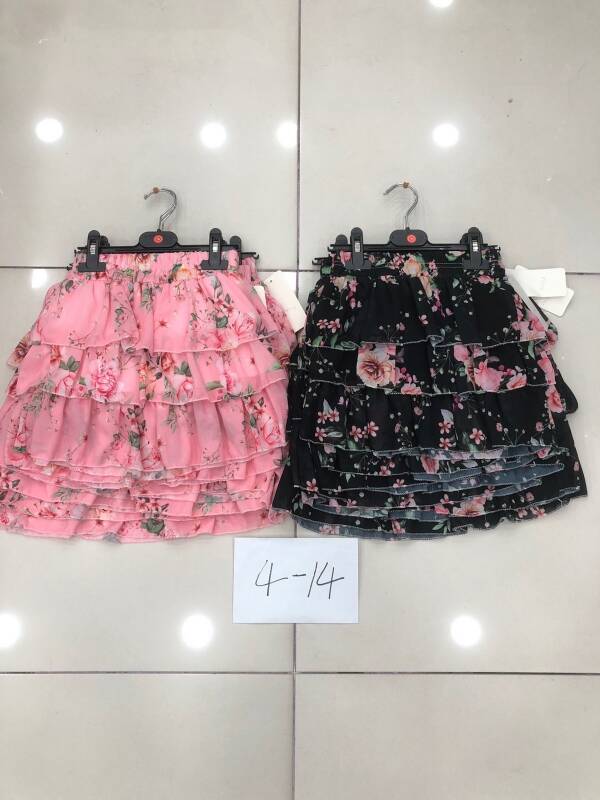 Spódnice dziewczęce 6046 1 kolor 4-14