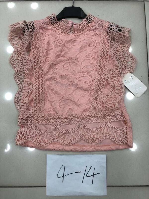 Bluzka dziewczęce 6057 1 kolor 4-14 1