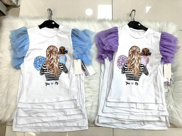 Bluzka dziewczęce 6061 1 kolor 6-16