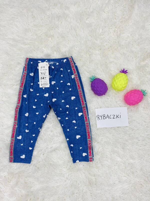 Leginsy dziewczęce 6070 Mix kolor 4-12 1