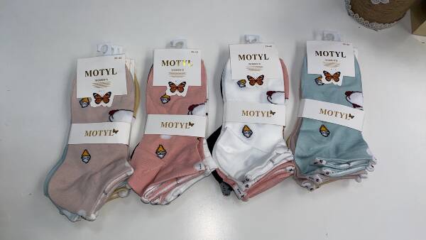 Stopki damskie 6152 Mix kolor 35-42