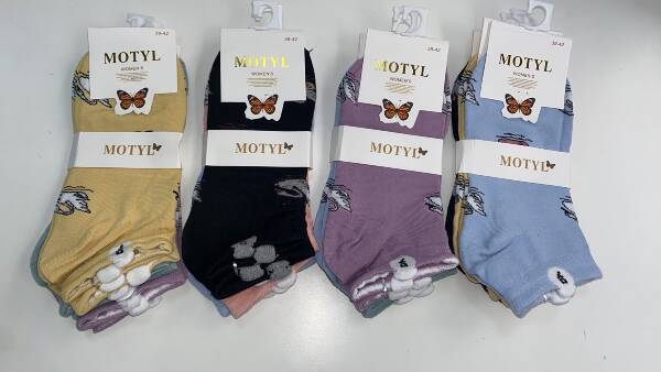 Stopki damskie 6153 Mix kolor 35-42 1