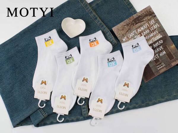 Stopki damskie 6166 Mix kolor 35-42