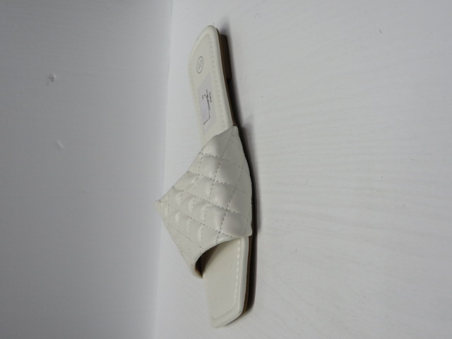 Klapki Damskie LS-86 WHITE 36-41