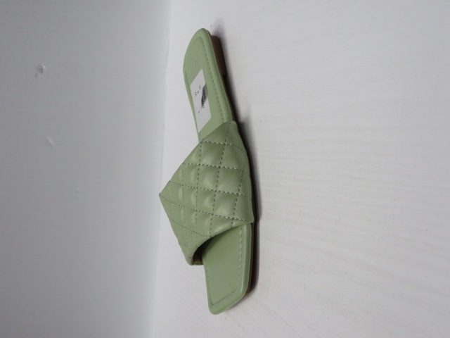 Klapki Damskie LS-86 GREEN 36-41