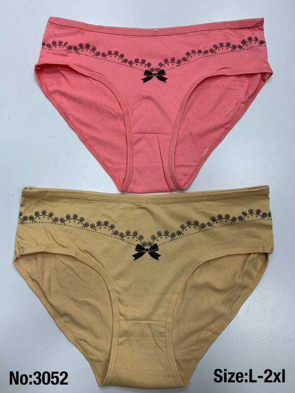 Majtki damskie 3052 Mix kolor L-2XL