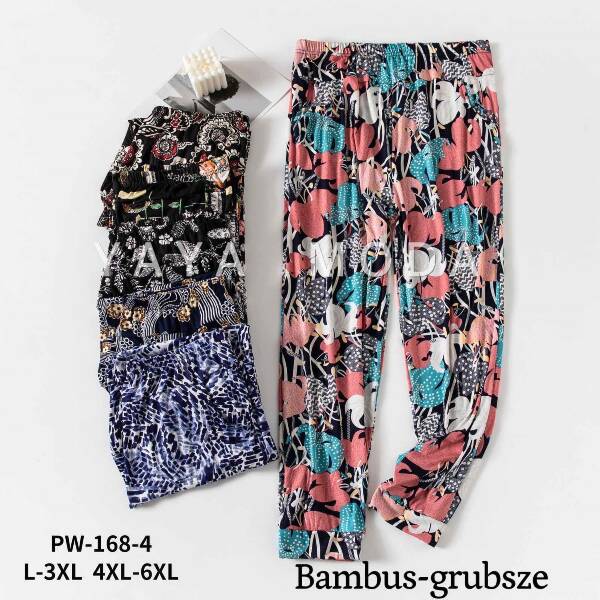 Spodnie damskie PW-168-4 Mix kolor L-6XL 1
