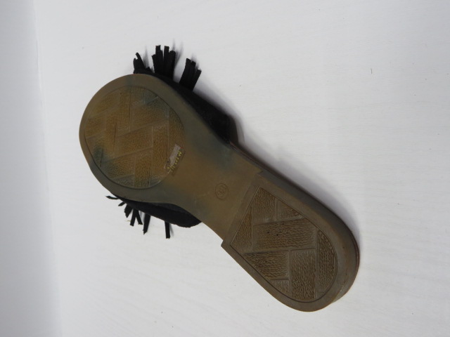 Klapki Damskie 218-238 BLACK 36-41 2