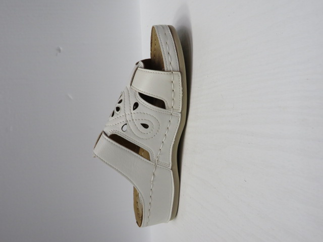 Klapki Damskie KH1106 WHITE 36-41 1