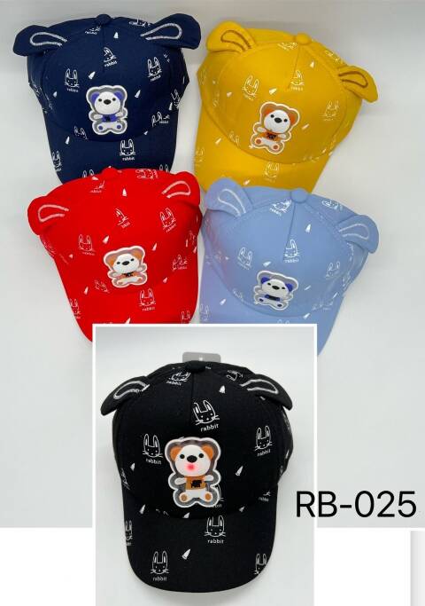 Czapki chłopięce RB-025 Mix kolor Standard 1