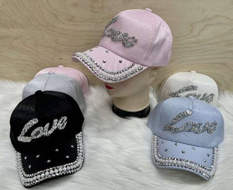 Czapki dziewczęce 6487 Mix kolor Standard 1