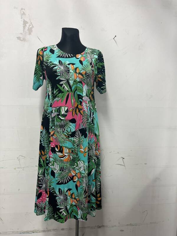 Sukienka damskie 6491 Mix 2 kolor 48-54 (Towar Polskie)