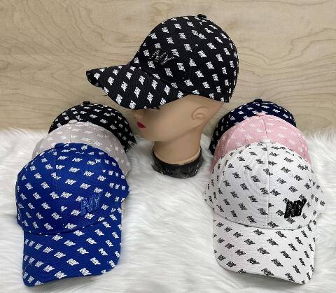 Czapki dziewczęce 6491 Mix kolor Standard 1