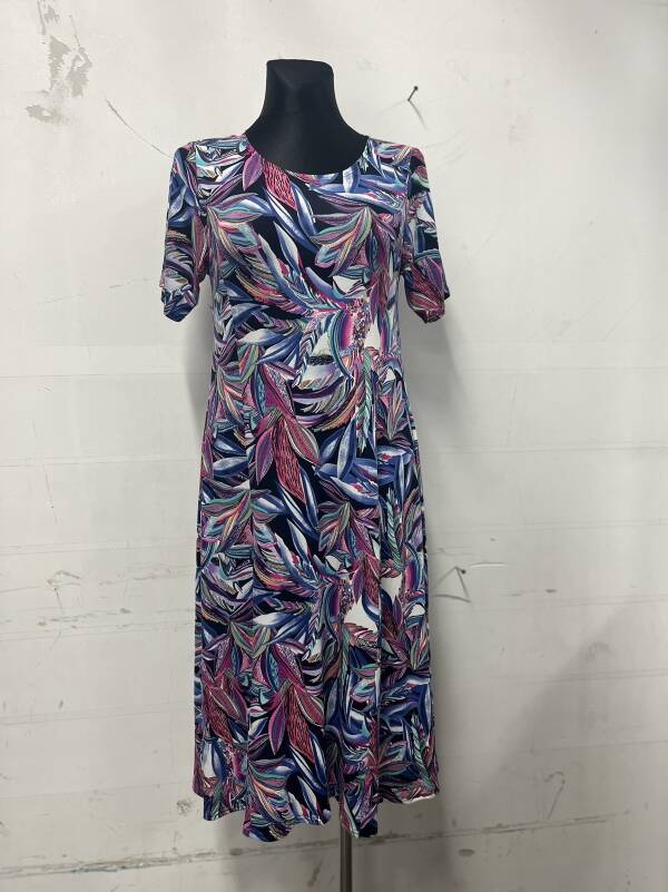 Sukienka damskie 6492 Mix 2 kolor 48-54 (Towar Polskie)