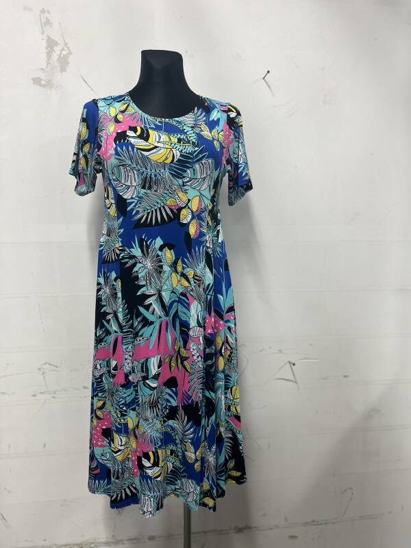 Sukienka damskie 6493 Mix 2 kolor 48-54 (Towar Polskie) 1