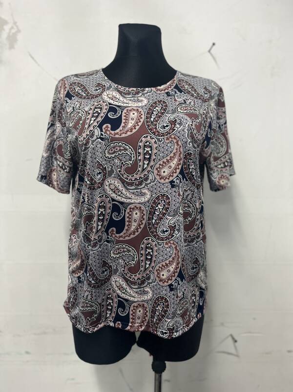 Bluzka damskie 6510 1 kolor L-4XL (Towar Polskie)