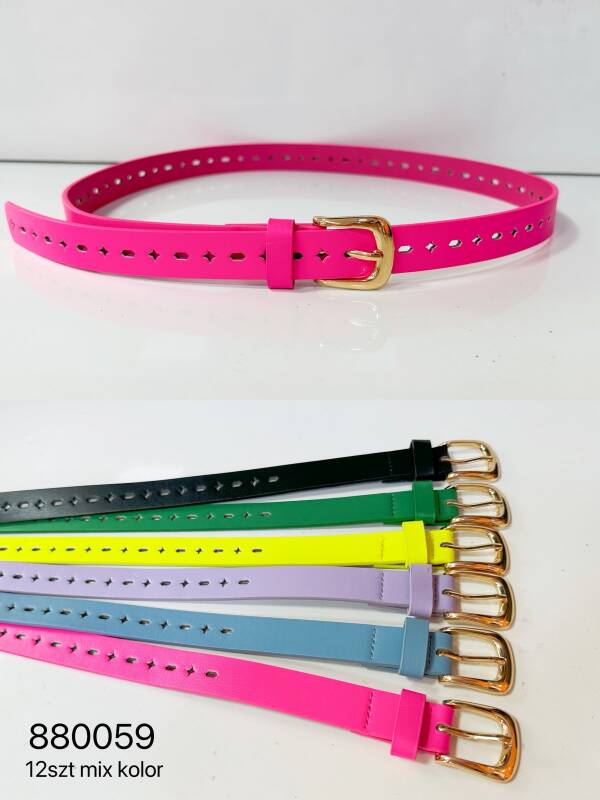 Pasek damskie 880059 Mix kolor Standard