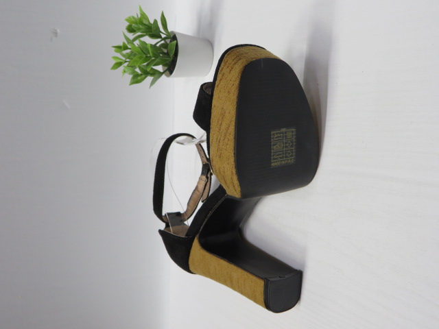 Czółenka Damskie H059 BLACK 36-41 2