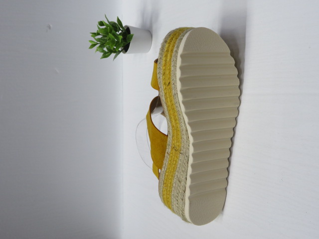 Sandały damskie BL305 YELLOW 36-41 2