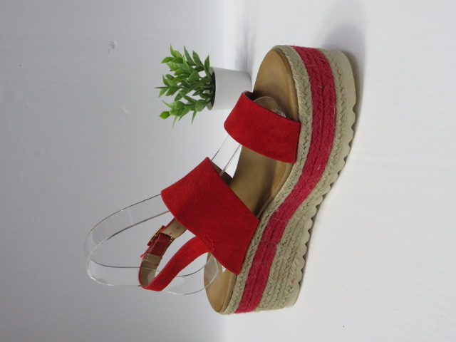 Sandały damskie BL305 RED 36-41 1