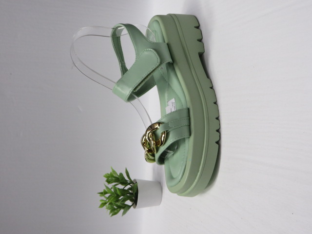 Sandały damskie K72 GREEN 36-41