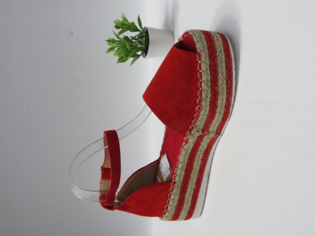 Sandały damskie BL290 RED 36-41 1