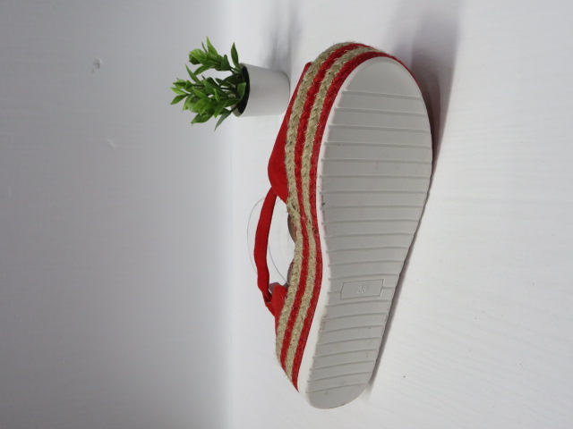 Sandały damskie BL290 RED 36-41 2