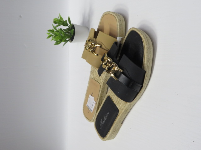 Klapki Damskie C-07 BLACK/PINK/WHITE/KHAKI 36-41 1