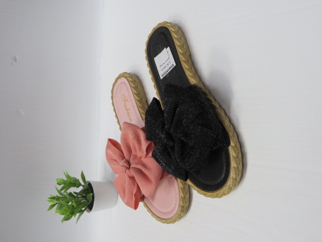 Klapki Damskie C-52 BLACK/PINK/BEIGE/PURPLE 36-41