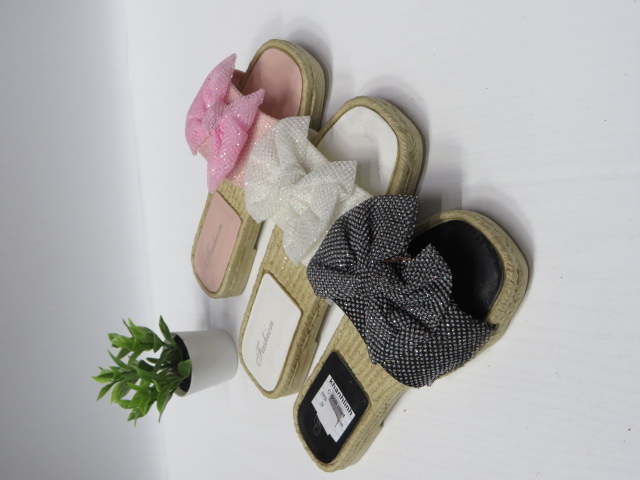 Kapcie Dziecięce C-60B BLACK/PINK/WHITE/PURPLE 30-35 1