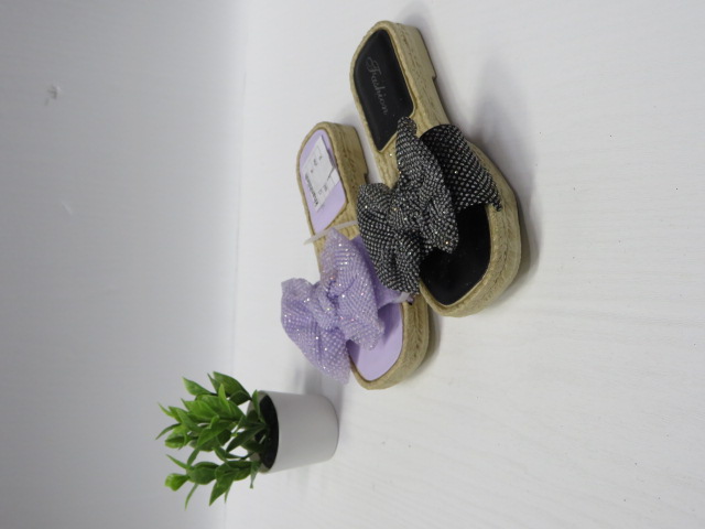 Kapcie Dziecięce C-60A BLACK/PINK/WHITE/PURPLE 24-29 1