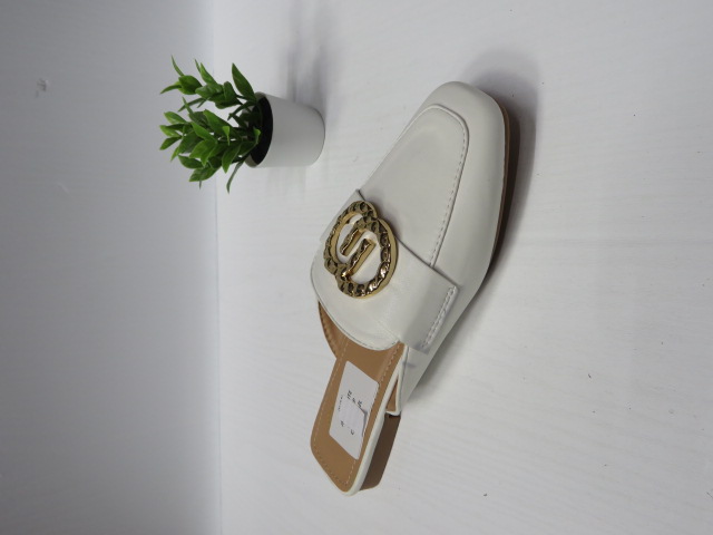 Klapki Damskie JN112 WHITE 36-41 1