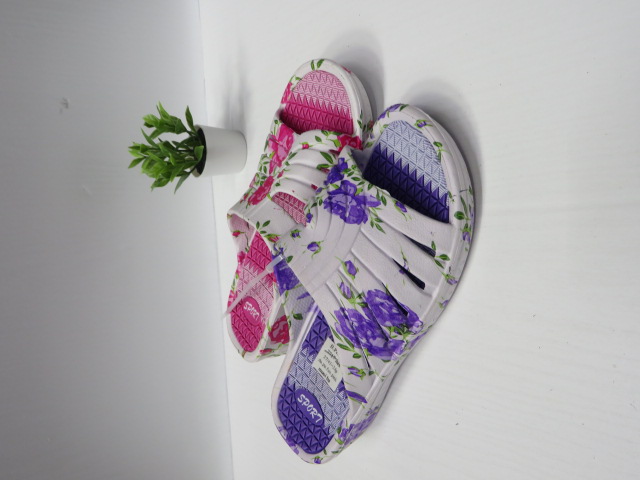 Klapki Damskie 7717 BLUE/PU/FUS/PINK 37-41