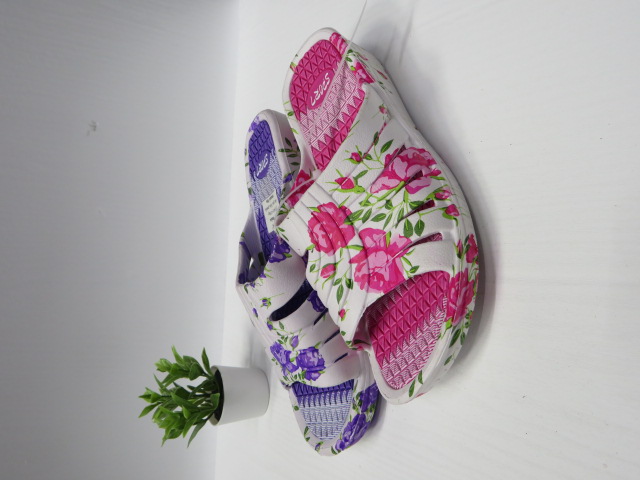 Klapki Damskie 7717 BLUE/PU/FUS/PINK 37-41 1