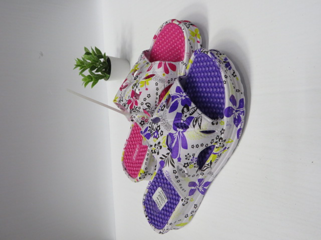 Klapki Damskie 5754 BLUE/PU/FUS/PINK 37-42 1