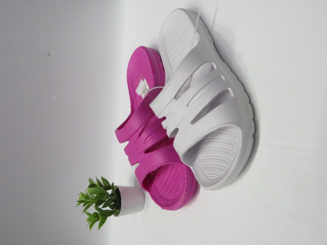 Klapki Damskie N2088 WHITE/BLUE/FUX/NAVY 37-42