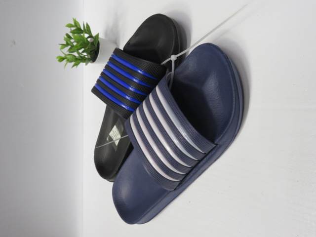 Klapki Męskie K107 BLACK/NAVY 40-45 1