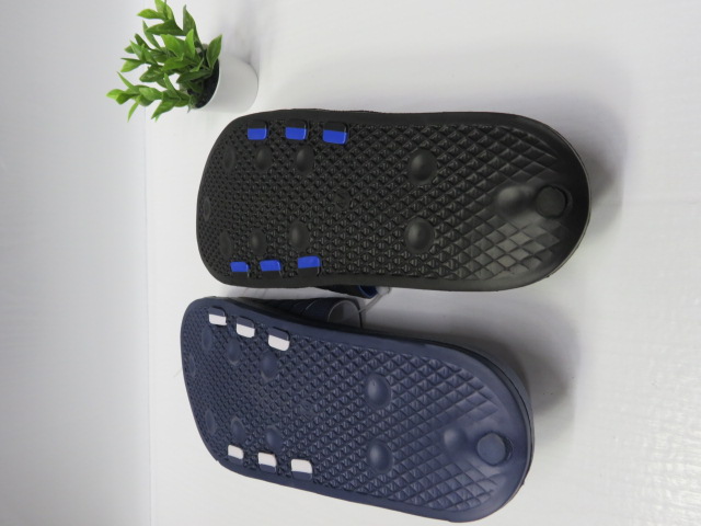 Klapki Męskie K107 BLACK/NAVY 40-45 2