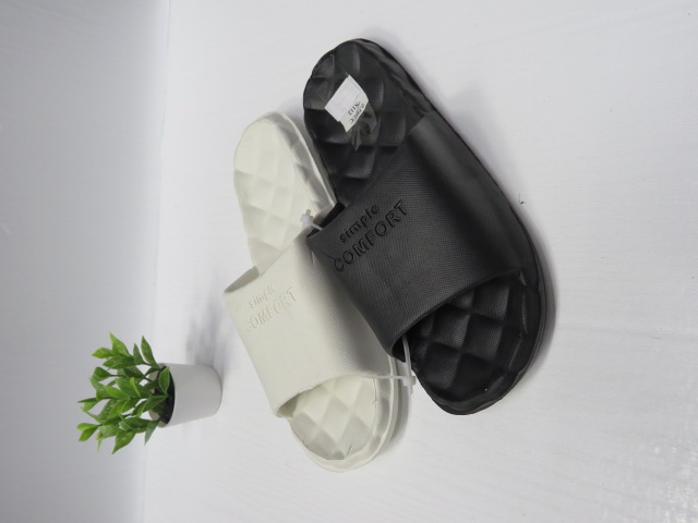 Klapki Damskie N112 BLACK/WHITE/GREEN/PINK 36-41