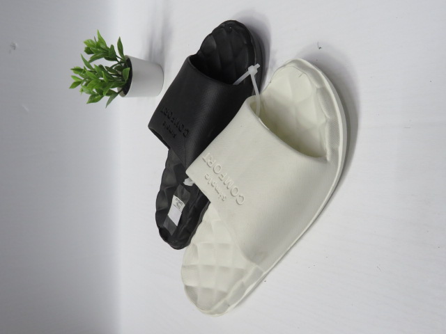 Klapki Damskie N112 BLACK/WHITE/GREEN/PINK 36-41 1