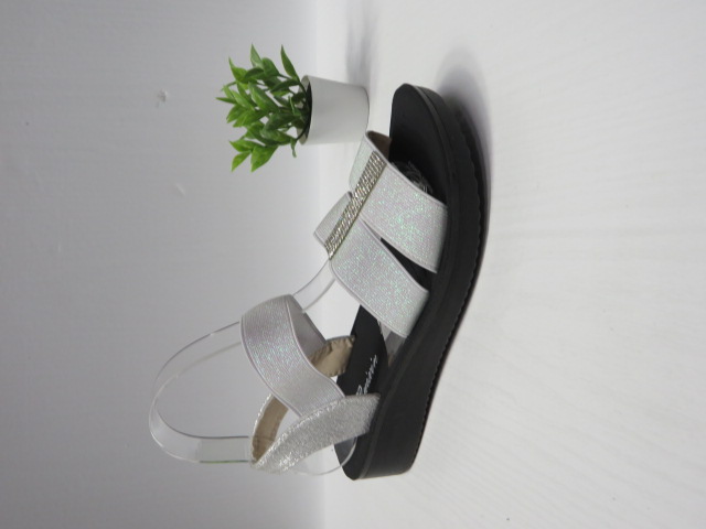 Sandały damskie R222-4 SILVER 36-41