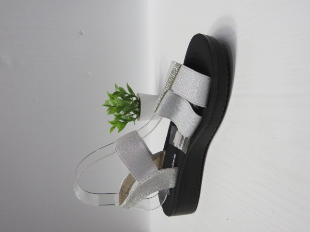 Sandały damskie R222-4 SILVER 36-41 1