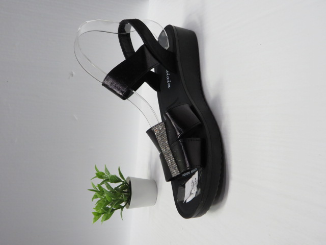 Sandały damskie R222-1 BLACK 36-41 1