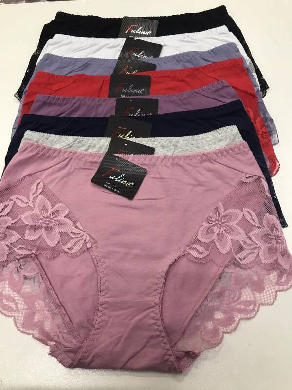 Majtki  damskie 7489 Mix kolor XL-3XL 1