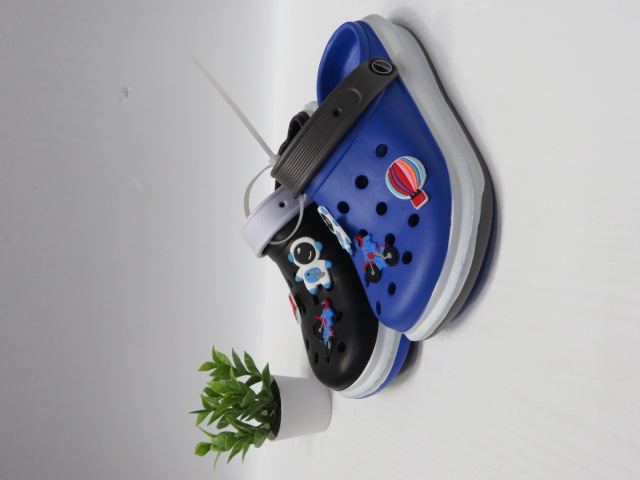 Kapcie Dziecięce  1772 BLACK/GREY/NAVY 30-35