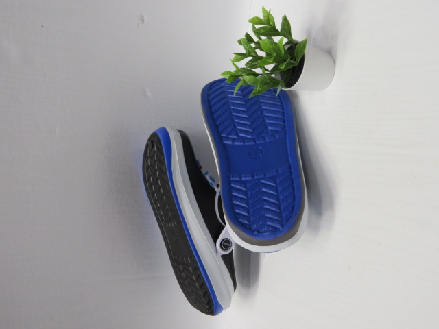 Kapcie Dziecięce  1772 BLACK/GREY/NAVY 30-35 2