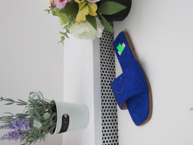 Klapki Damskie F268 BLUE 36-41