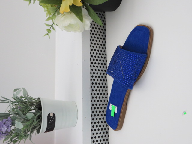 Klapki Damskie F268 BLUE 36-41 1