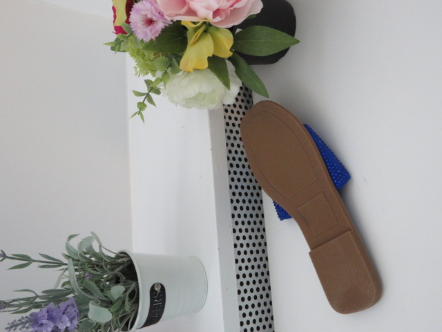 Klapki Damskie F268 BLUE 36-41 2