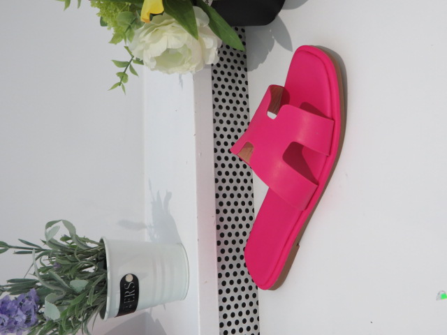 Klapki Damskie B2101 FUSIA 36-41